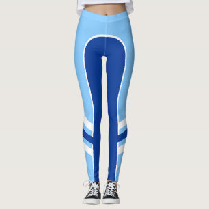 Bright Colour Side Band Leggings 2