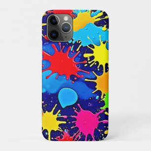 Bright Colour Splatter iPhone 11 Pro Case
