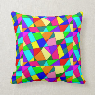 bright-coloured-abstract Cushion