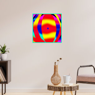 Bright, Colourful and Bold Design Poster