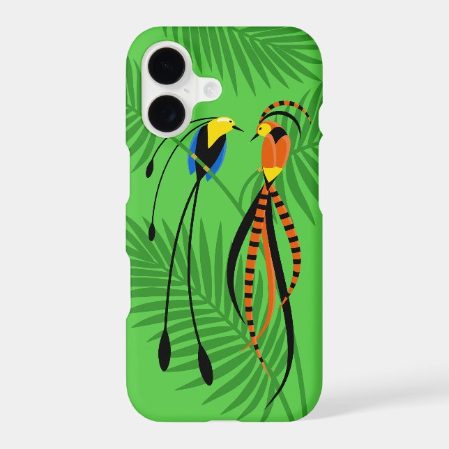 Bright Colourful Birds of Paradise (Back)