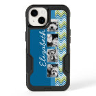 Bright Colourful Chevrons Instagram Photo Collage