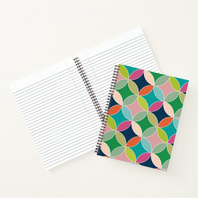 Bright Colourful Circles Notebook (Inside)