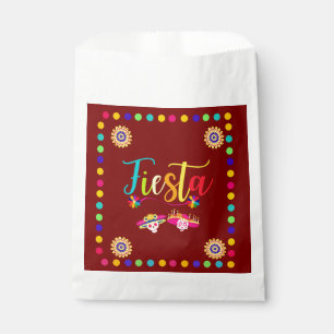 Bright Colourful Fiesta Fun Favour Bag