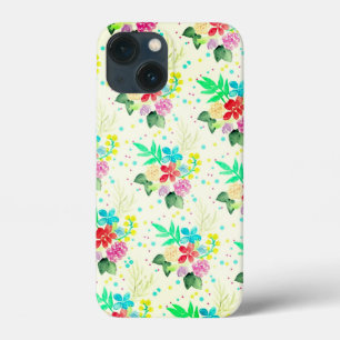 Bright Colourful Floral Texture Case-Mate iPhone C 13 Mini Case