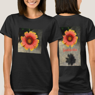 Bright Colourful Gaillardia Flower T-Shirt