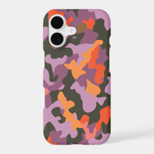 Bright Colourful Multicolored Camo Pattern 