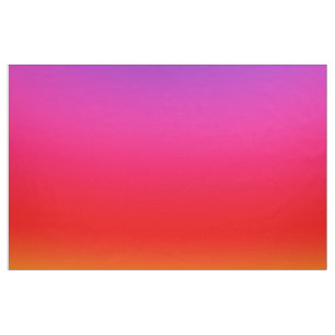 Bright Colourful Neon Gradient Fabric