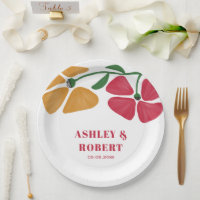 Bright & Colourful Nouveau Floral Wedding Receptio