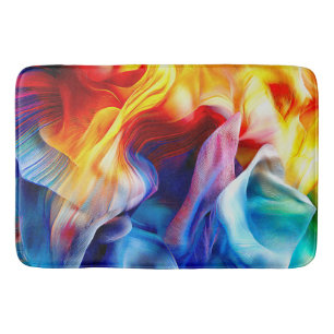 Bright Colourful Pattern Bath Mat