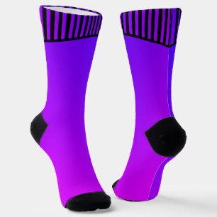 bright colourful pure clear colour pink purple gra socks