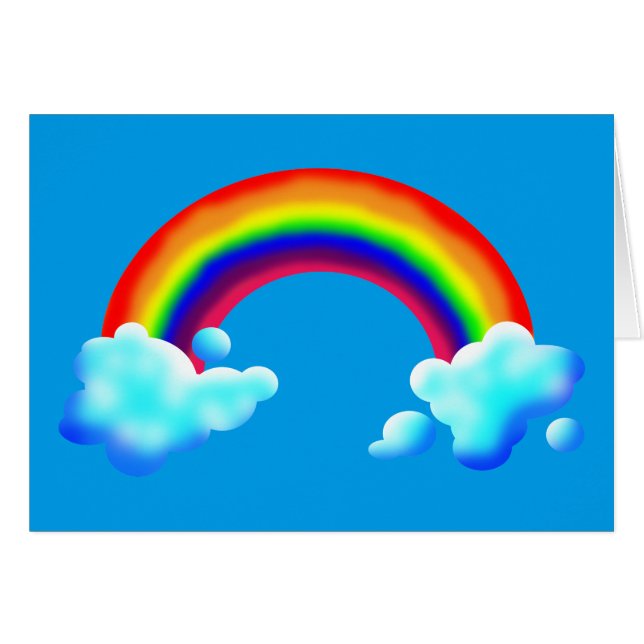 Bright & Colourful Rainbow (Front Horizontal)