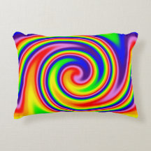 Bright Colourful Rainbow Spiral Swirl