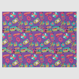 Bright Colourful Retro 90s Tissue Paper