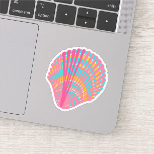 Bright Colourful Seashell 