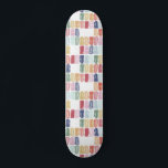 Bright Colourful Watercolor Jewels Skateboard<br><div class="desc">The perfect pop of bright colours with these fun watercolor jewels on this playful skateboard.</div>