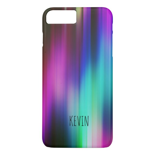 Bright Colours Abstract Rays Case-Mate iPhone Case (Back)