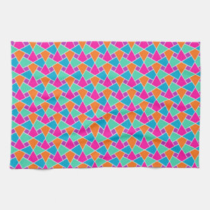 Bright Colours Islamic Pattern Kitchen Towel