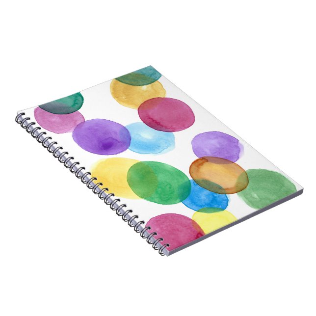 Bright Colours Notebook (Right Side)