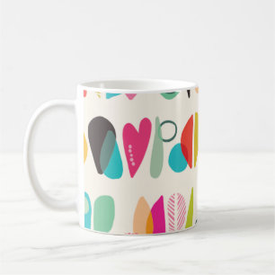 Bright colours Patterned Coffee Mug