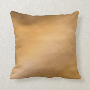 Bright Copper Faux Finish Pillows