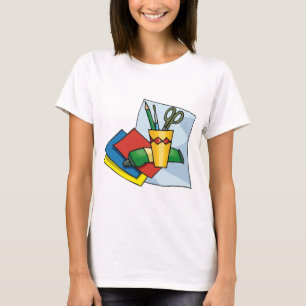 Bright Craft Supplies Colorful Art Tools T-Shirt
