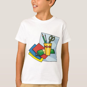 Bright Craft Supplies Colorful Art Tools T-Shirt