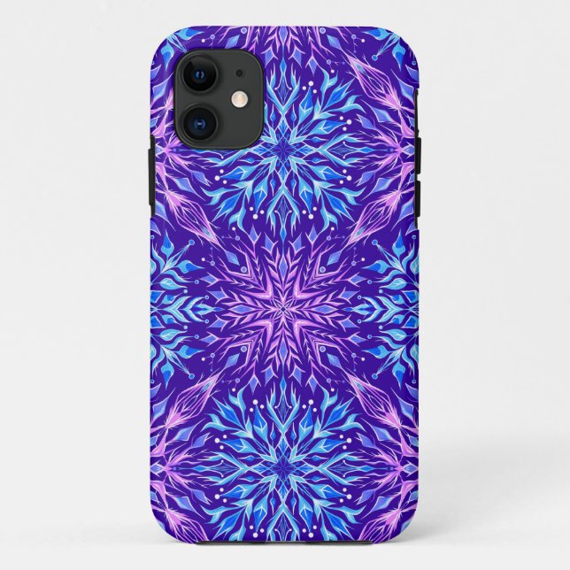Bright crystal snowflakes ornament    Case-Mate iPhone case (Back)