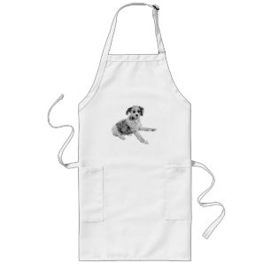 Bright Curves, Steady Helper Long Apron