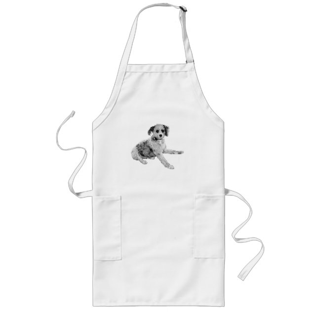Bright Curves, Steady Helper Long Apron (Front)