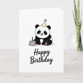 Bright & Cute Flamingo Birthday Card