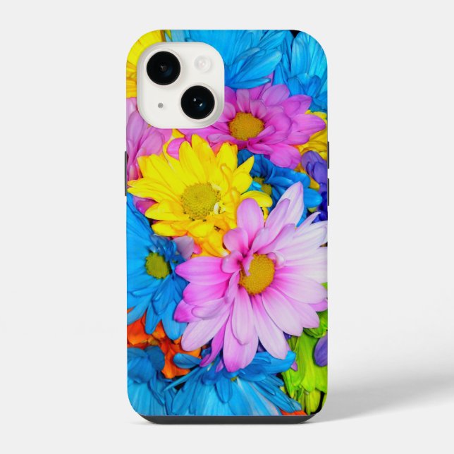 Bright Daisy Flower Mix  iPhone Case (Back)