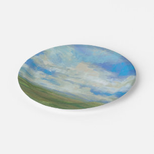 Bright Day I Paper Plate