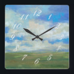 Bright Day I Square Wall Clock<br><div class="desc">Home Décor</div>