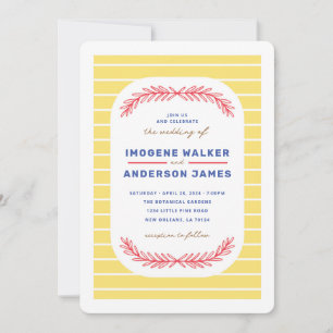 Bright Day Wedding Invitation