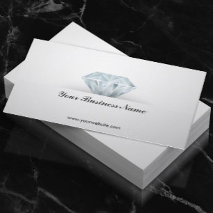 Bright Diamond Jewellery Design Business Card