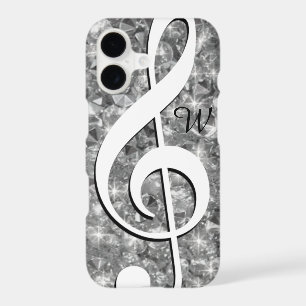 bright diamonds and treble clef