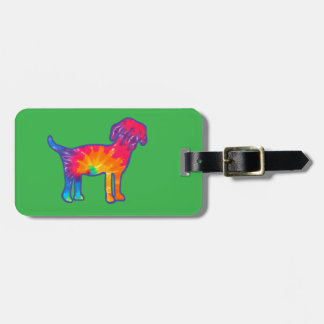 Bright Dog Luggage Tag