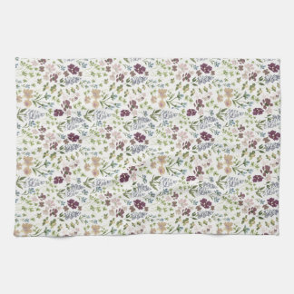 Bright doodles tea towel