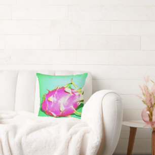 "Bright Dragon Fruit" Cute Photo. Buy Now Cushion