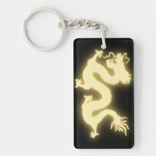 Bright dragon key ring