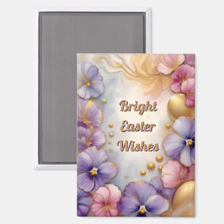 ~ BRIGHT EASTER WISHES ~  Magnet