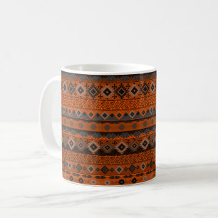 Bright ethnic striped pattern. coffee mug