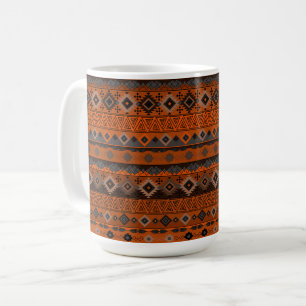 Bright ethnic striped pattern. coffee mug