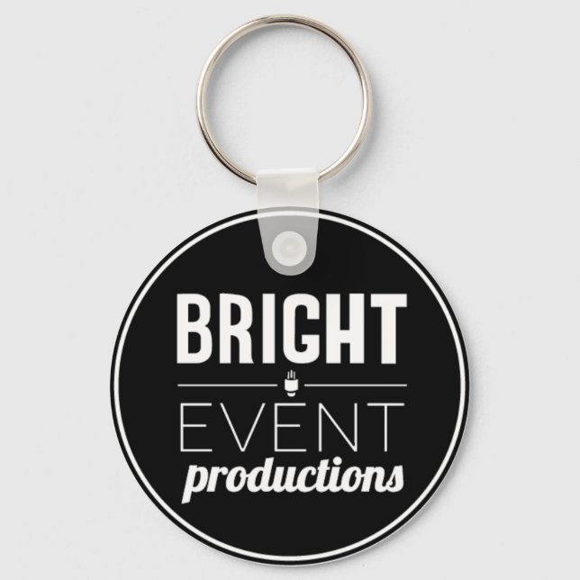Bright Event Productions Keychain (Front)