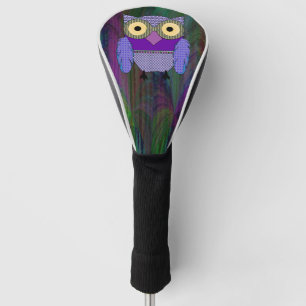 Bright Eyed Owl Golf Head Cover