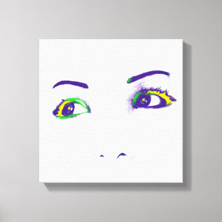 Bright eyes canvas print