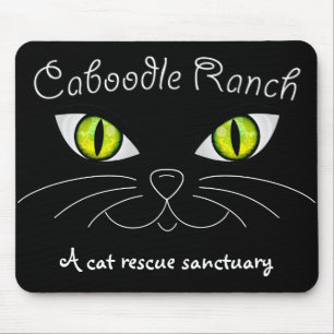 'Bright Eyes' Dark Mousepad