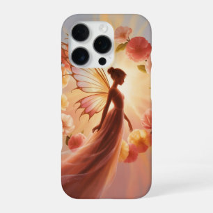 Bright Fairy Surrounded by Flowers - Magic Illustr iPhone 16 Pro Case