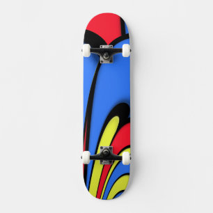 Bright Festive Colours Skateboard
